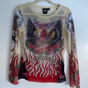 *SOLD* Harley Davidson vintage “tattoo shirt”